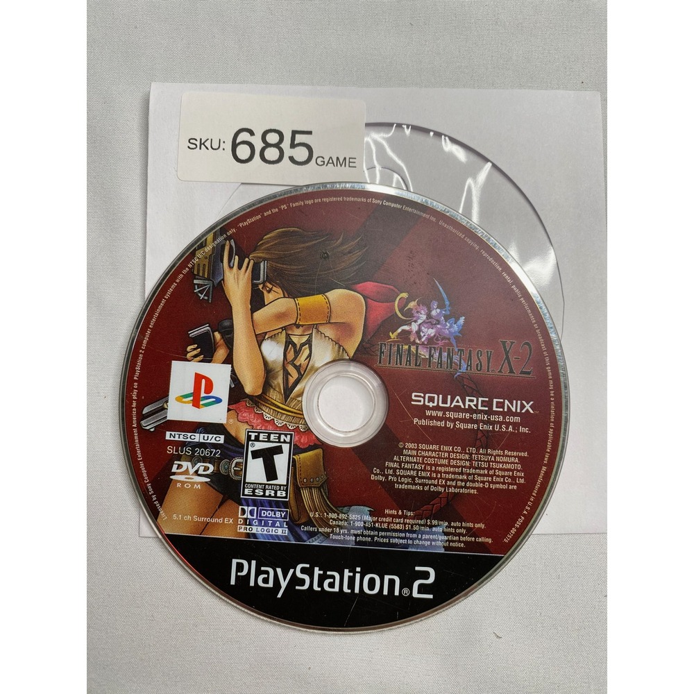 Final Fantasy X-2 Sony PlayStation 2